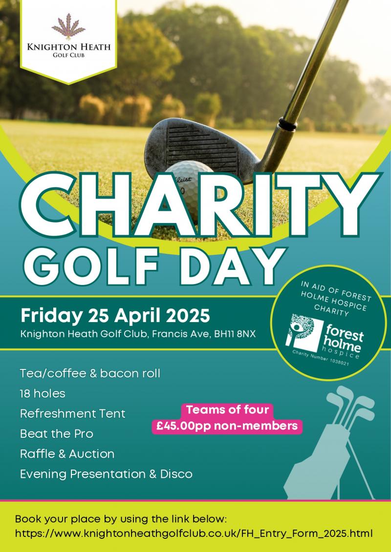 Forest Holme Charity Golf Day 2025